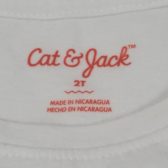 Cat & Jack Unicorn Tank and Short Set Size 2T - Picture 6 of 10